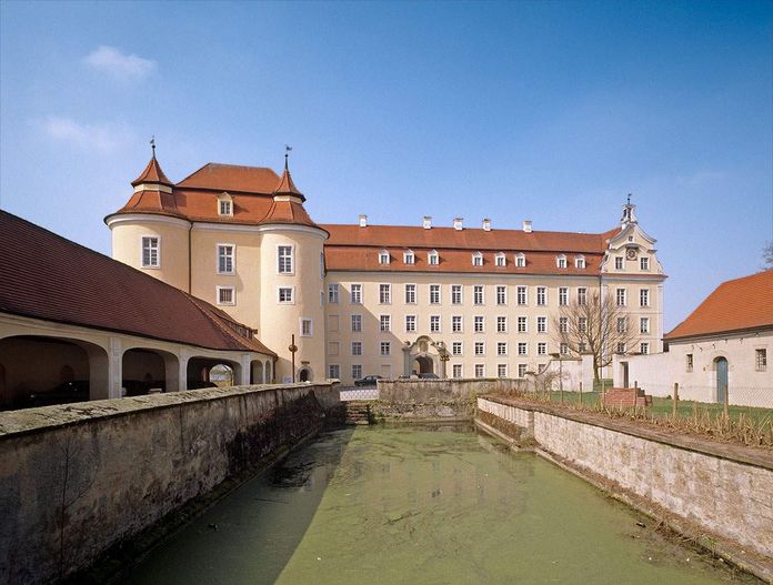 Château d'Ellwangen Vue du château