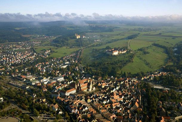 Château d'Ellwangen, Panorama